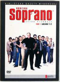 DVD Rodzina Soprano - Sezon 1 - odcinki 1-3