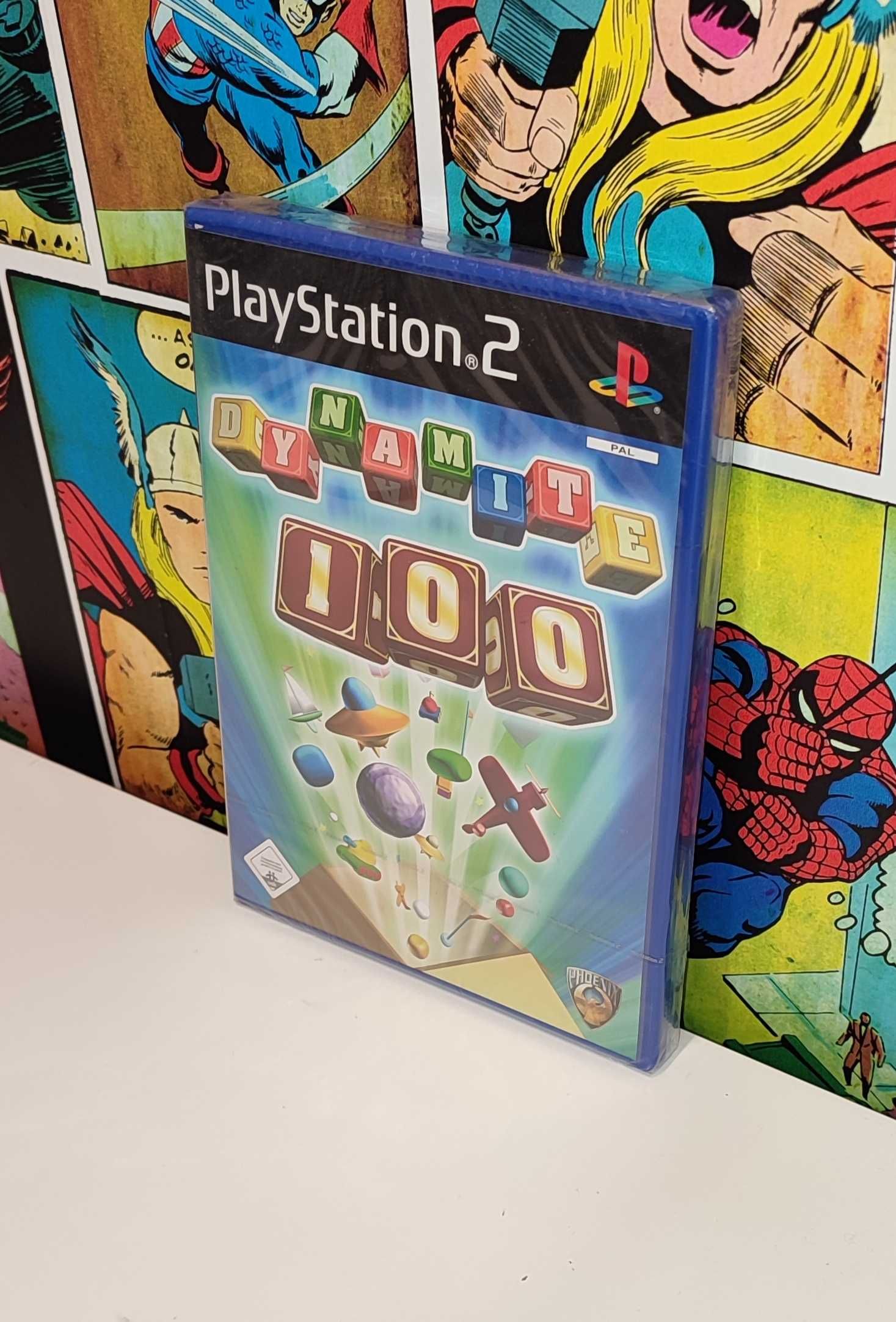 Gra Dynamite 100 Ps2 PlayStation 2 Unikat Nowa Folia Szczecin Ufogames