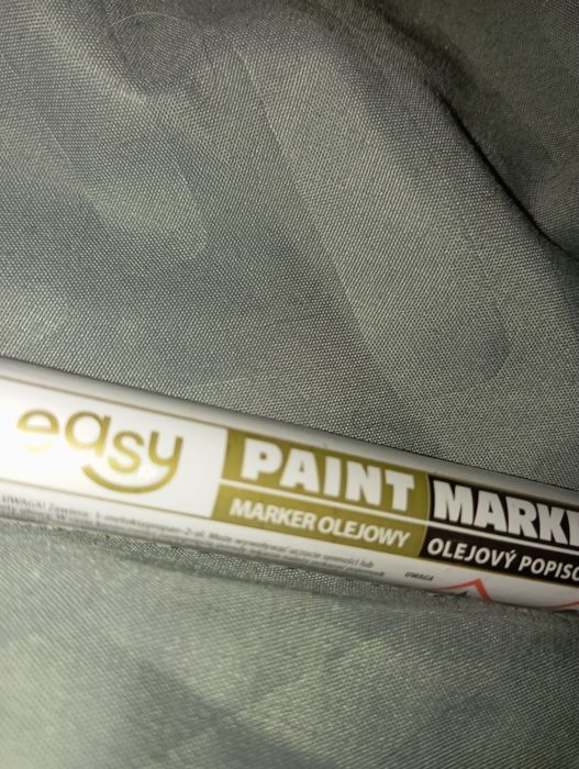 Marker olejowy złoty