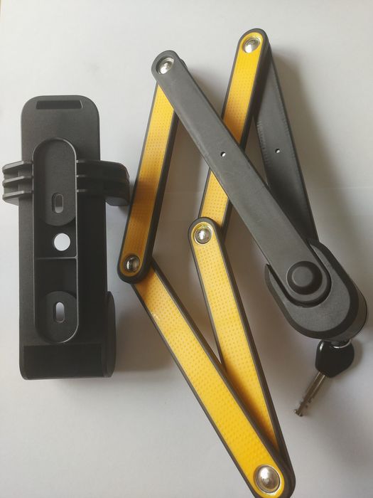 Mocne zapięcie z uchwytem anty kradzieżowe do rowerów elektrycznych