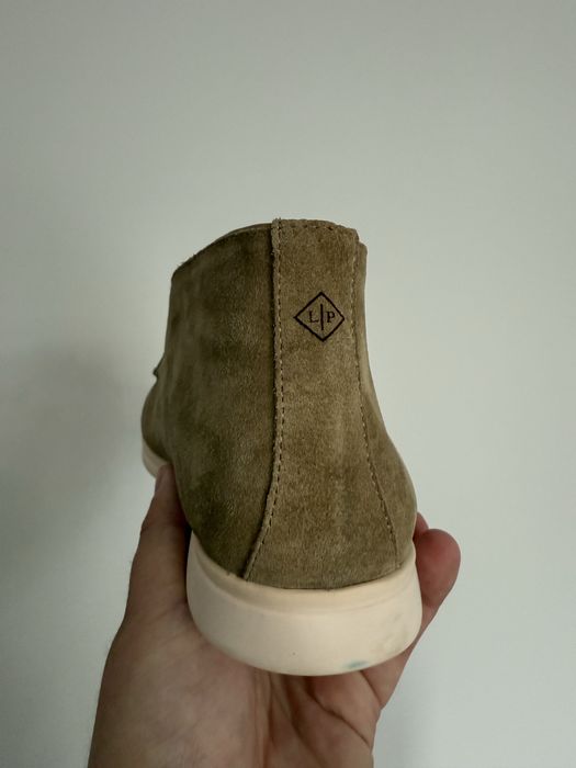 Мокасины лоферы Loro Piana Open Walk осень 43