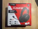 Słuchawki nauszne gamingowe HyperX Cloud III 3 - NOWE - gwarancja