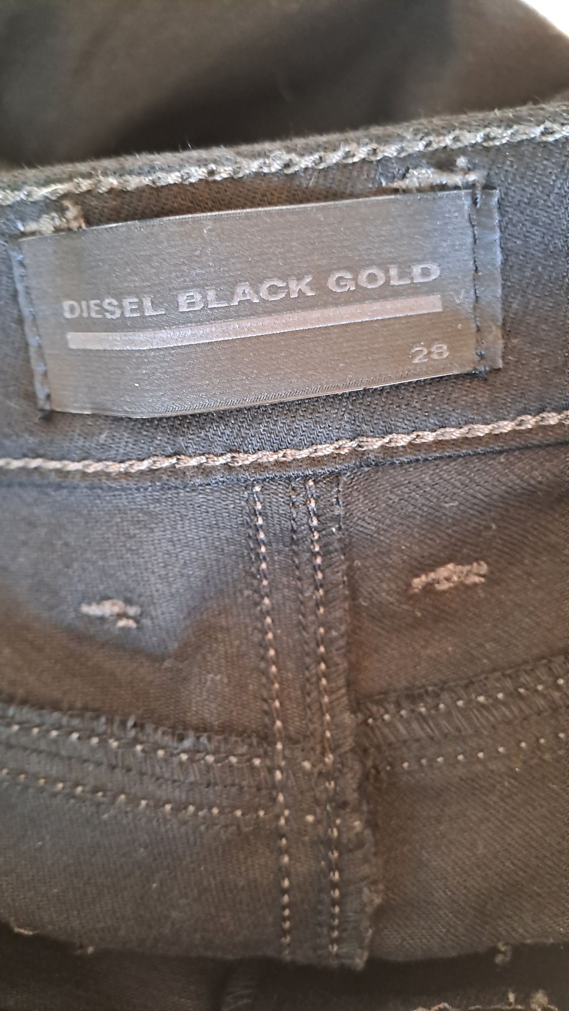 Diesel Black Gold spodnie roz 34