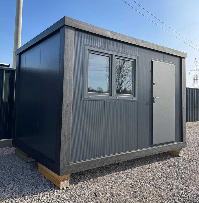 Pawilon z płyty PIR 4,00x2,90, magazyn, stróżówka, kontener