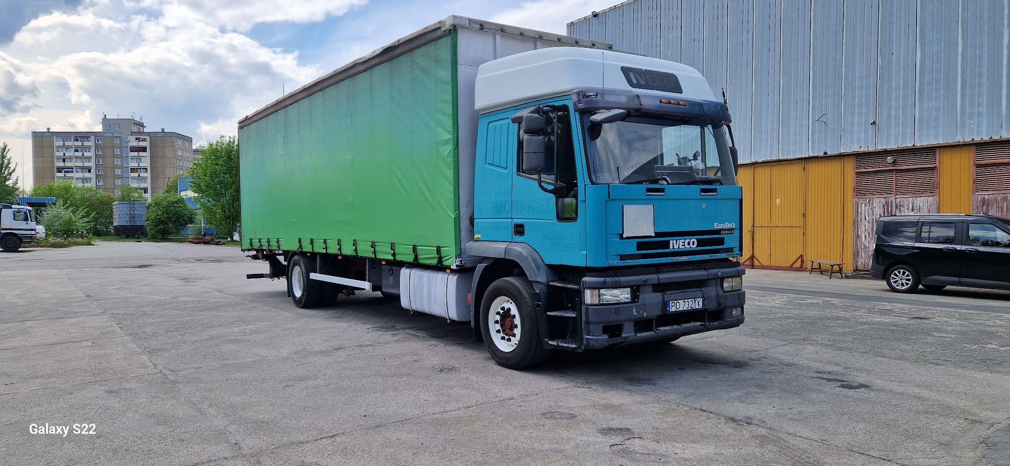 Iveco eurotech 23 europalety ładowność 10 ton