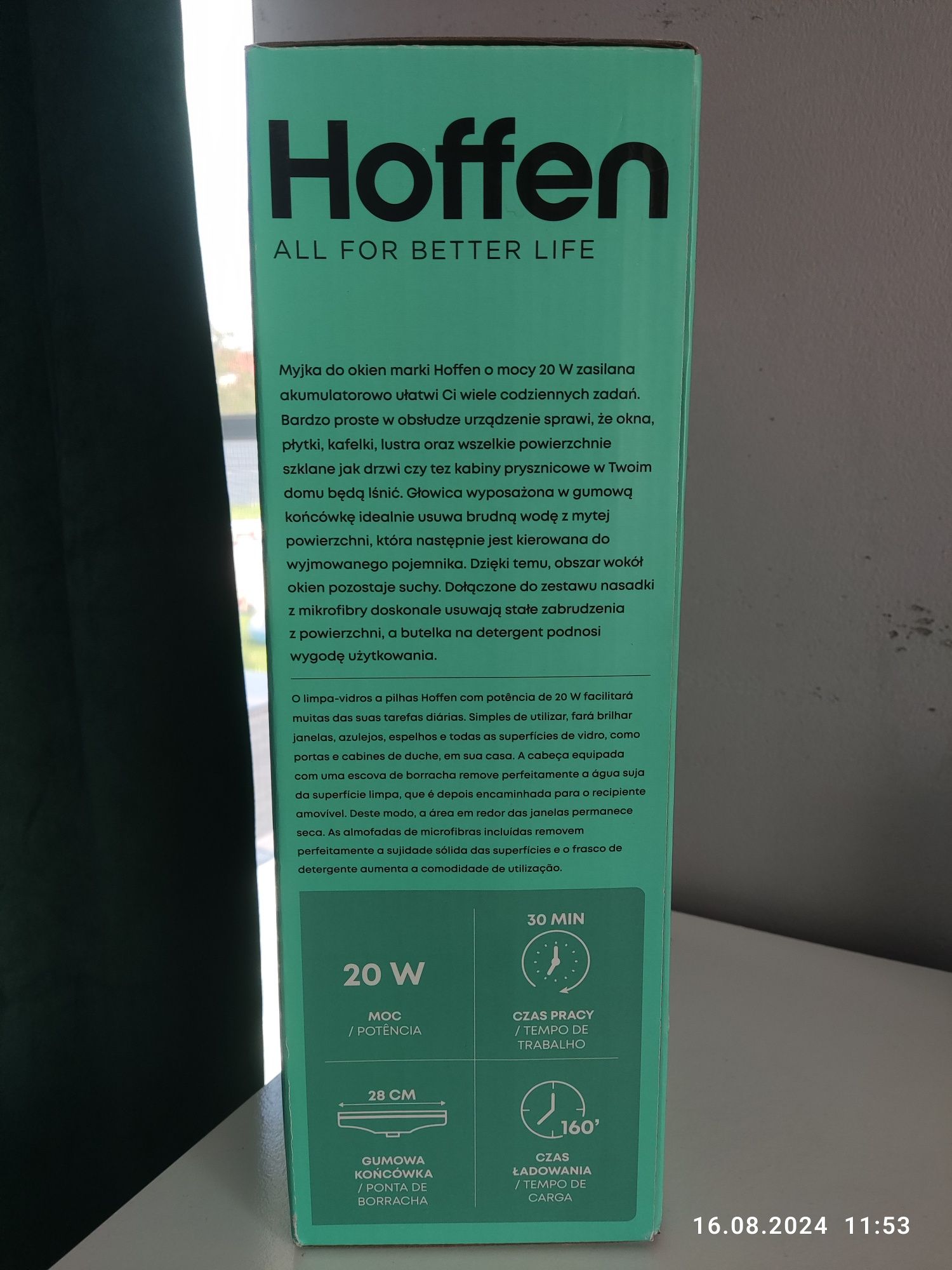 Myjka do okien hoffen