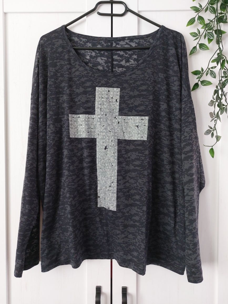 Bluzka z krzyżem r.XL