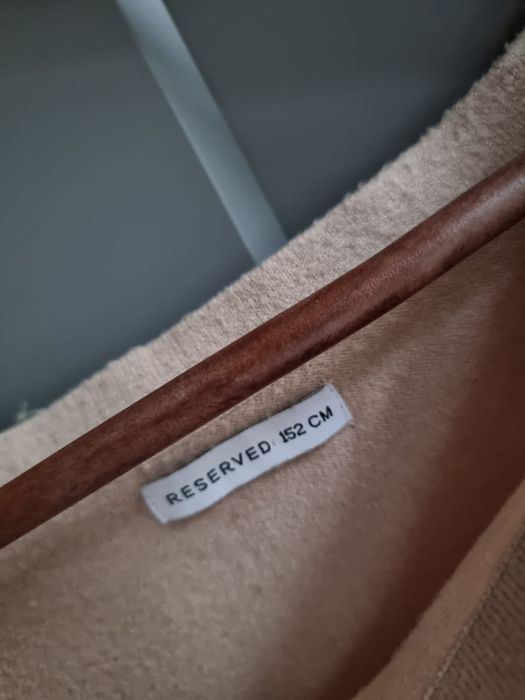 bluzeczka sweterek piaskowy beżowy Reserved 152 cm 11-12 lat elegancki