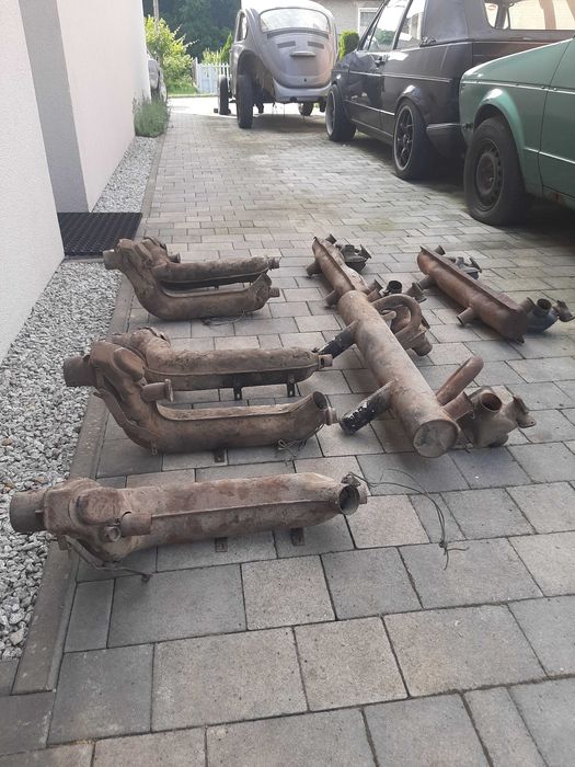 nagrzewnica wydech garbus / Käfer