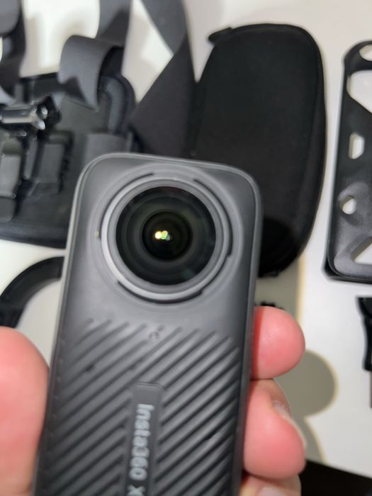 Insta 360 x4 + acessórios mota - com garantia