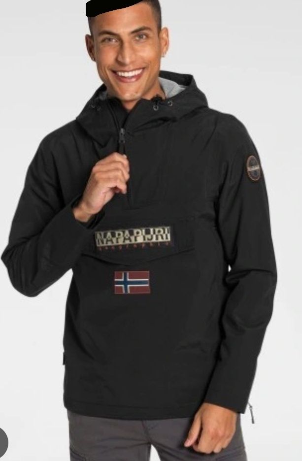 Kurtka Napapijri Anorak Rainforest roz,XS/S,164,170 unisex drill