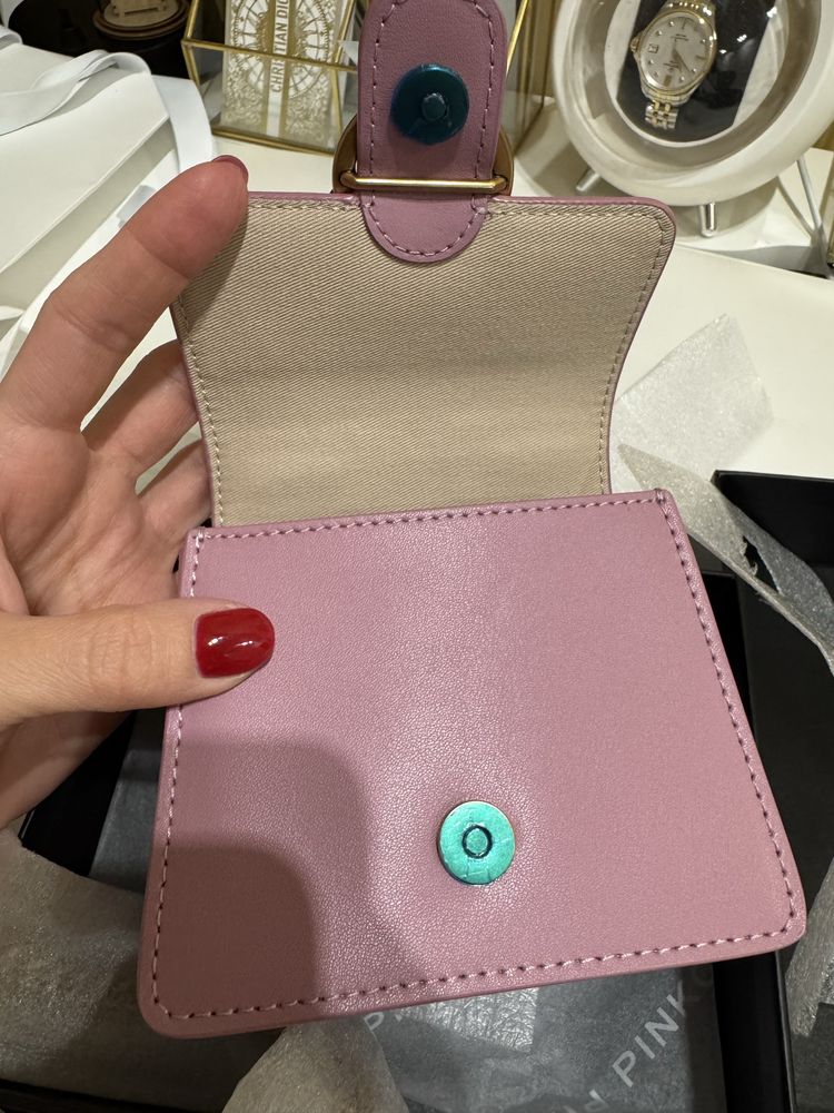 Рожева сумочка Pinko mini оригінал