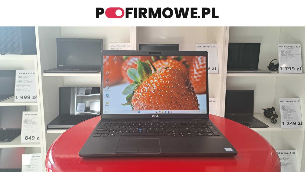 Laptop Dell Latitude 5500 15" i5-8GEN 16GB/256SSD  WIN 11 FHD FV23