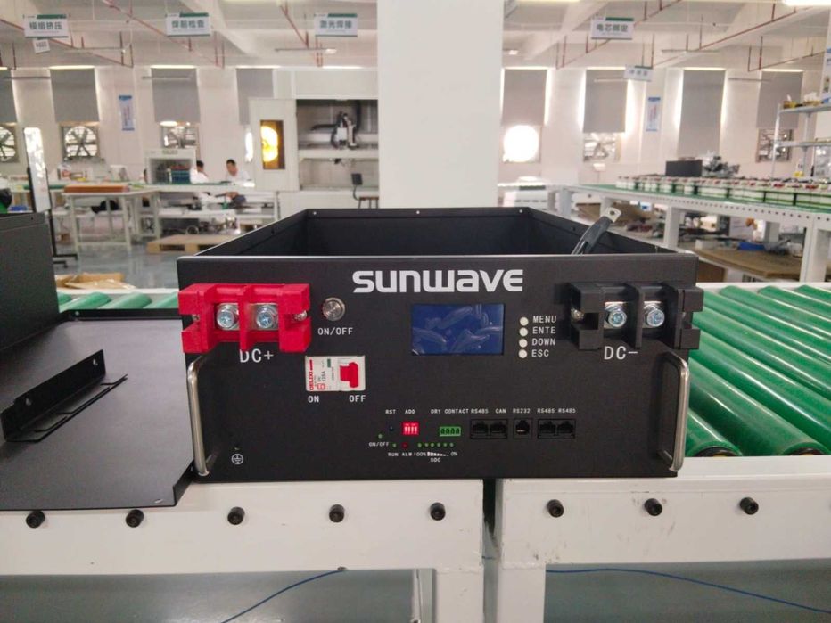 Літієва 10кВт LiFePO4 батарея акумулятор SUNWAVE 10кВт 48V