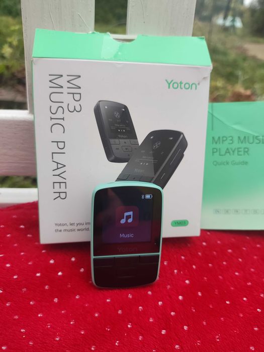 Odtwarzacz muzyki MP3 Bluetooth zielony Radio FM Dyktafon przenośny