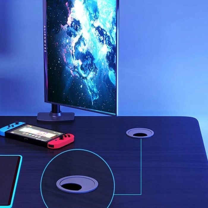 Biurko Komputerowe Stół Gamingowy dla Gracza Komputerowe Duże Stabilne