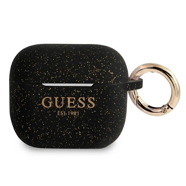 Oryginalne Etui Guess Gua3Sggek Do Airpods 3 Cover  Silicone Glitter