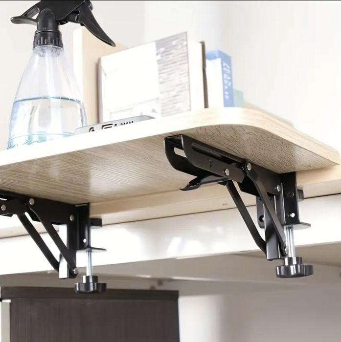 Механізм для відкидної полички чи столика. Нержавіюча сталь 2 шт