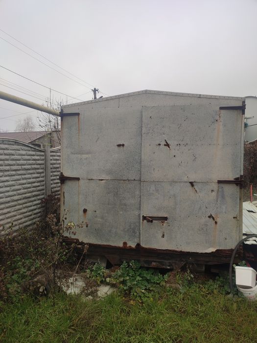 Вагончик будівельний