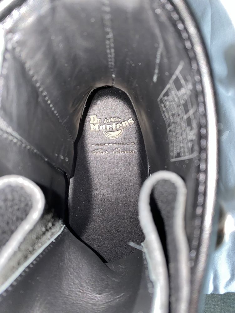 Rick owens x Dr.Martens
