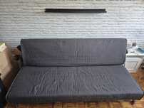 Sofa rozkładana z materacem piankowym sztuk 2