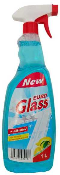 Płyn do mycia szyb i luster Euro Glass 500ml ze spryskiwaczem