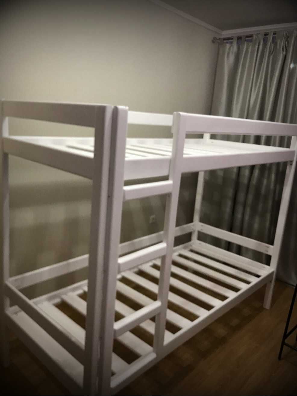 Ліжко чердак Соня 80 х 190см білий колір.Детская для детей кровать