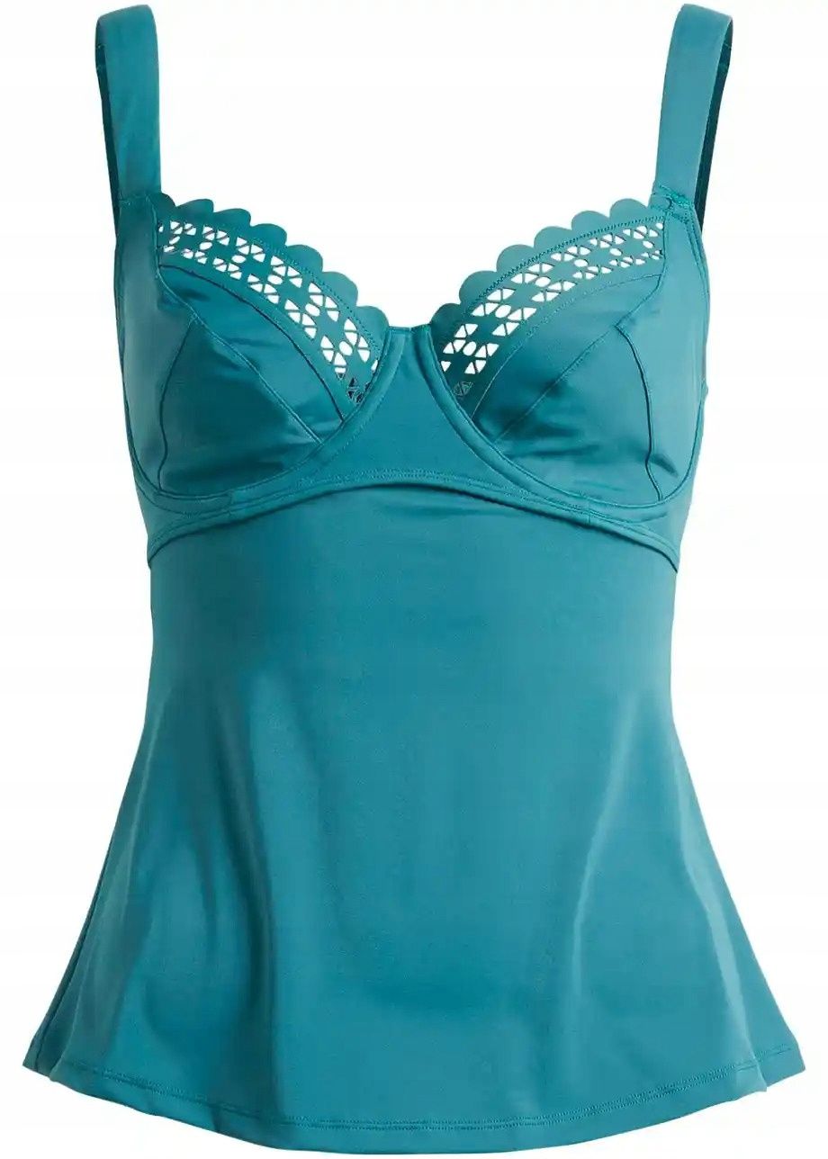 B.P.C top tankini z fiszbinami ciemny turkus r.46 (90C)