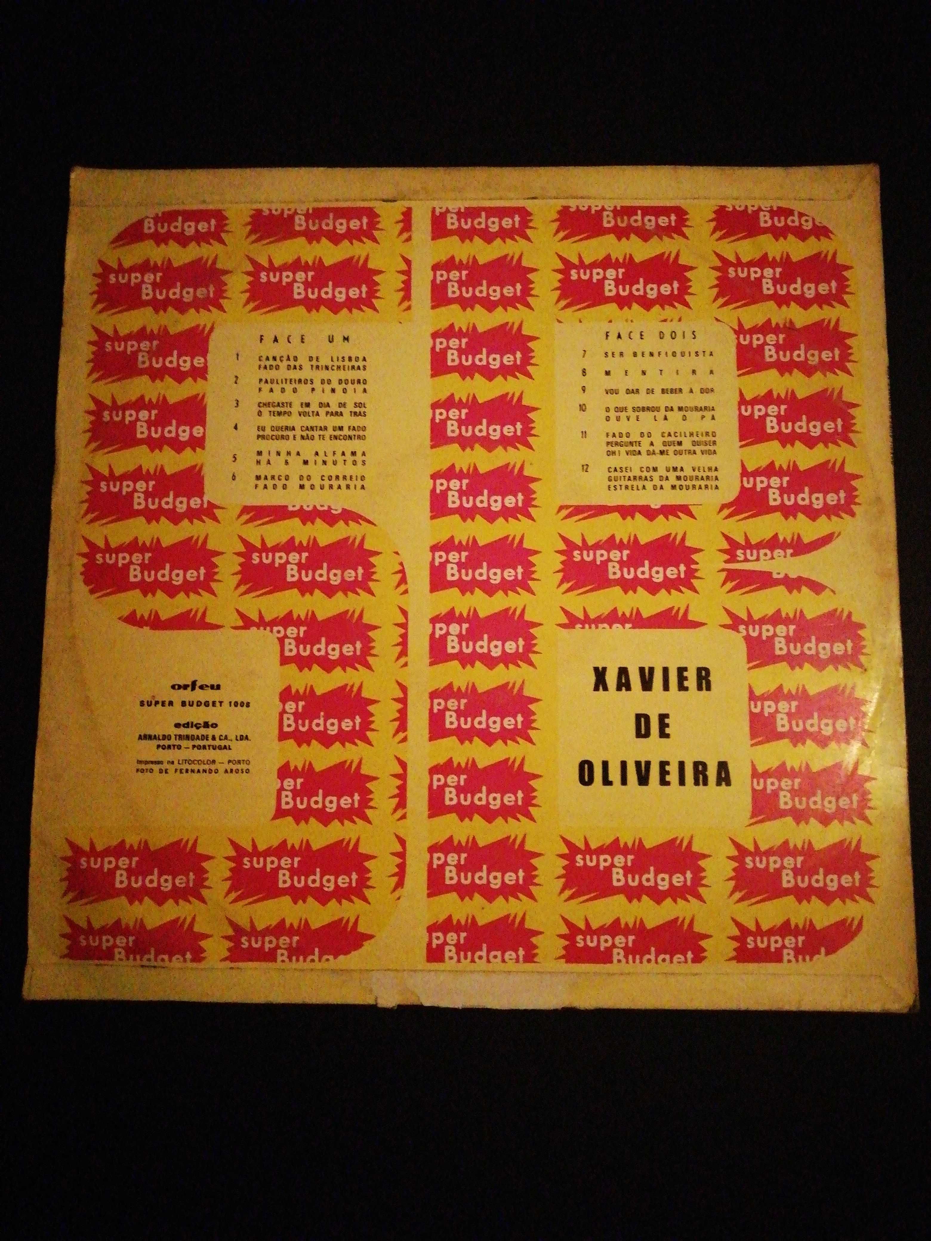 Vinil 12'' Xavier de Oliveira "Imitações"