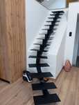 Stelarz metalowy schody