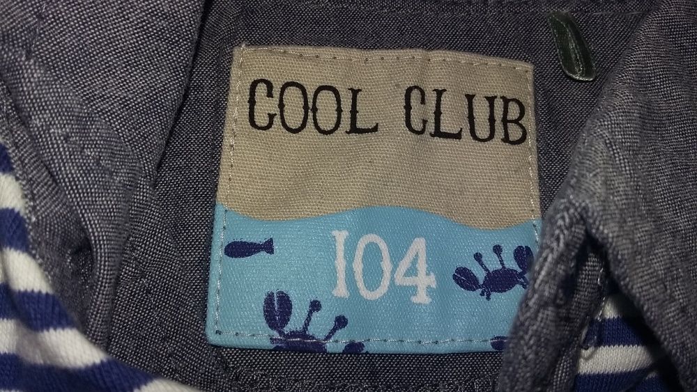 polo koszulka z rękawem 104 z coolclub