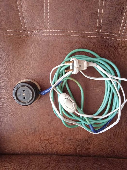 Сетевой удлинитель с выключателем 1розетка 5м