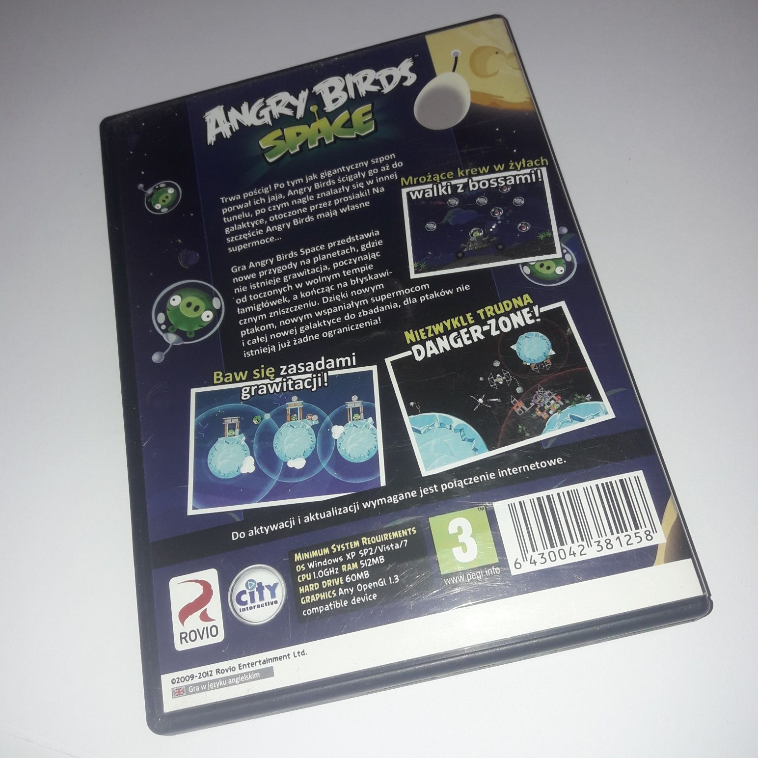 Gra Angry Birds Space PC wykorzystany kod