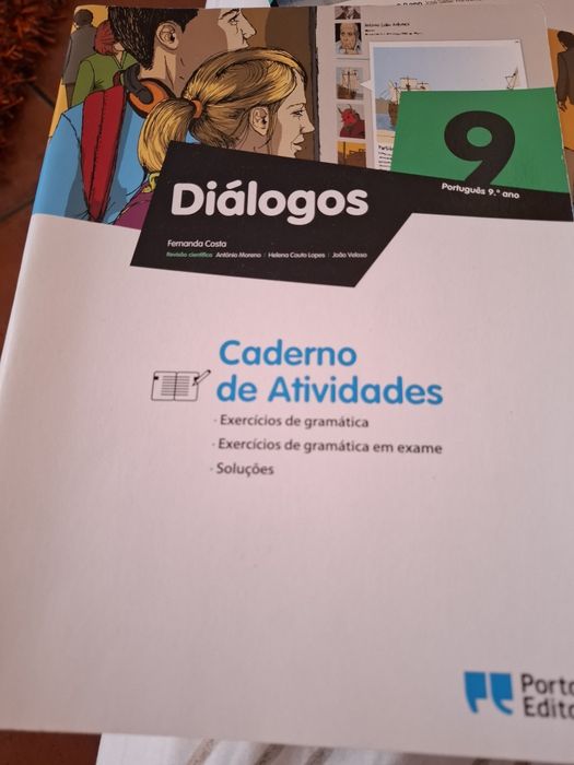 Caderno de actividades 9° ano de português Diálogos