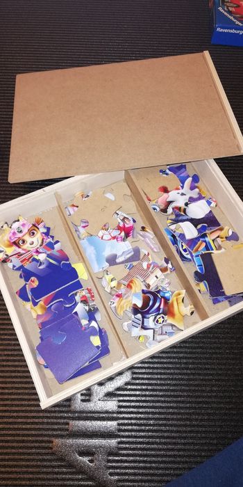 Drewniane puzzle psi patrol