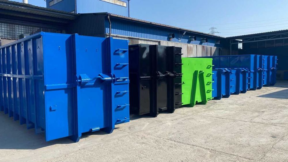 Kontener KP33 6500x2300x2200 pojemnik GRUZ złom ODPADY, PRODUCENT,