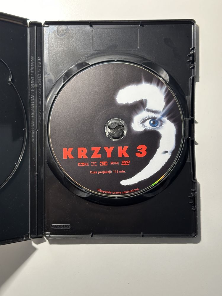 Krzyk 3 Scream 3 DVD Wes Craven Lektor PL