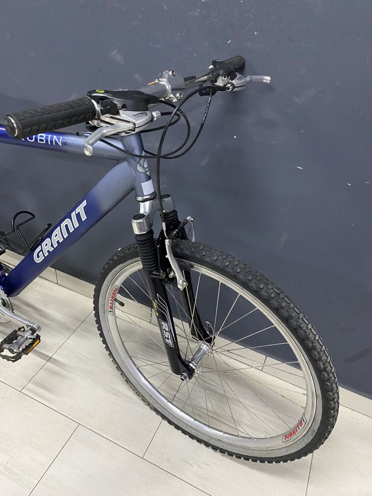 Гірський велосипед б.у з Німеччини колеса 26 shimano трансмісія