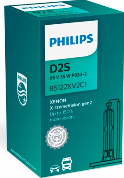 Żarniki xenon D2S Philips Xtreme Vision gen2! Nowe! Komplet!