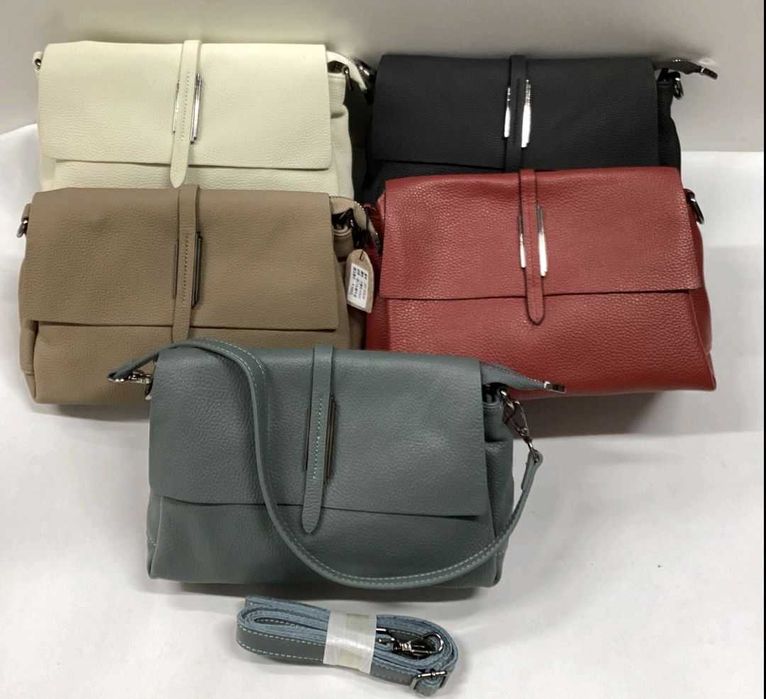 Сумка жіноча шкіряна на 2 ручки