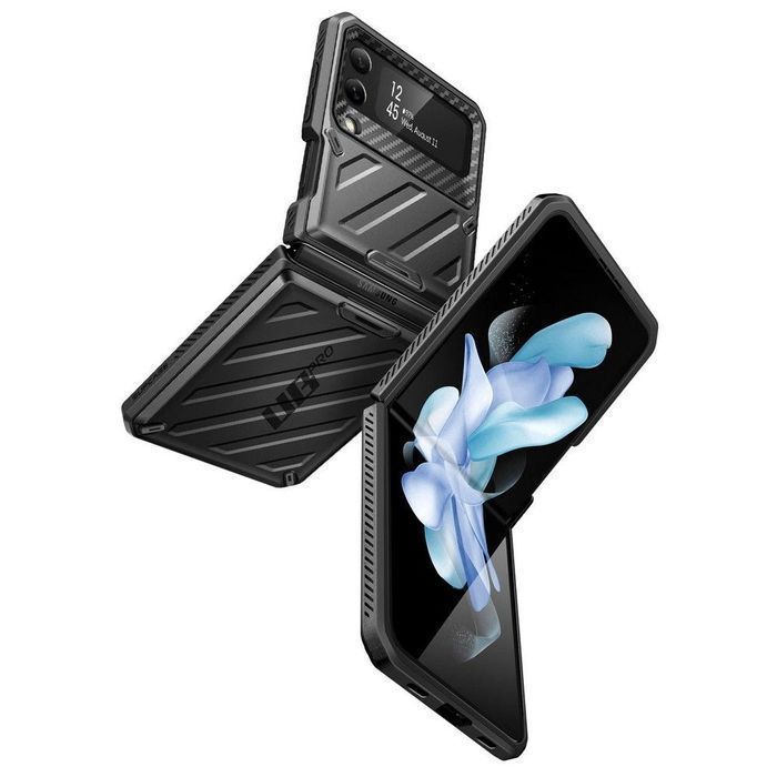 Etui Supcase Unicorn Beetle Pro do Galaxy Z Flip 4 - Czarny