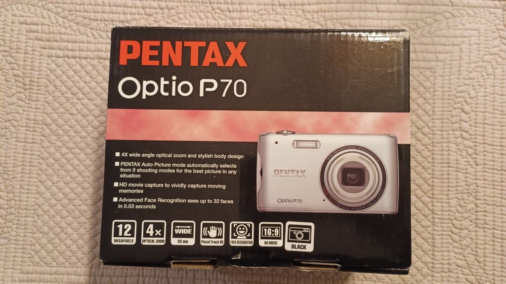 Pentax Óptimo P70 com 12 MEGAPIXELS