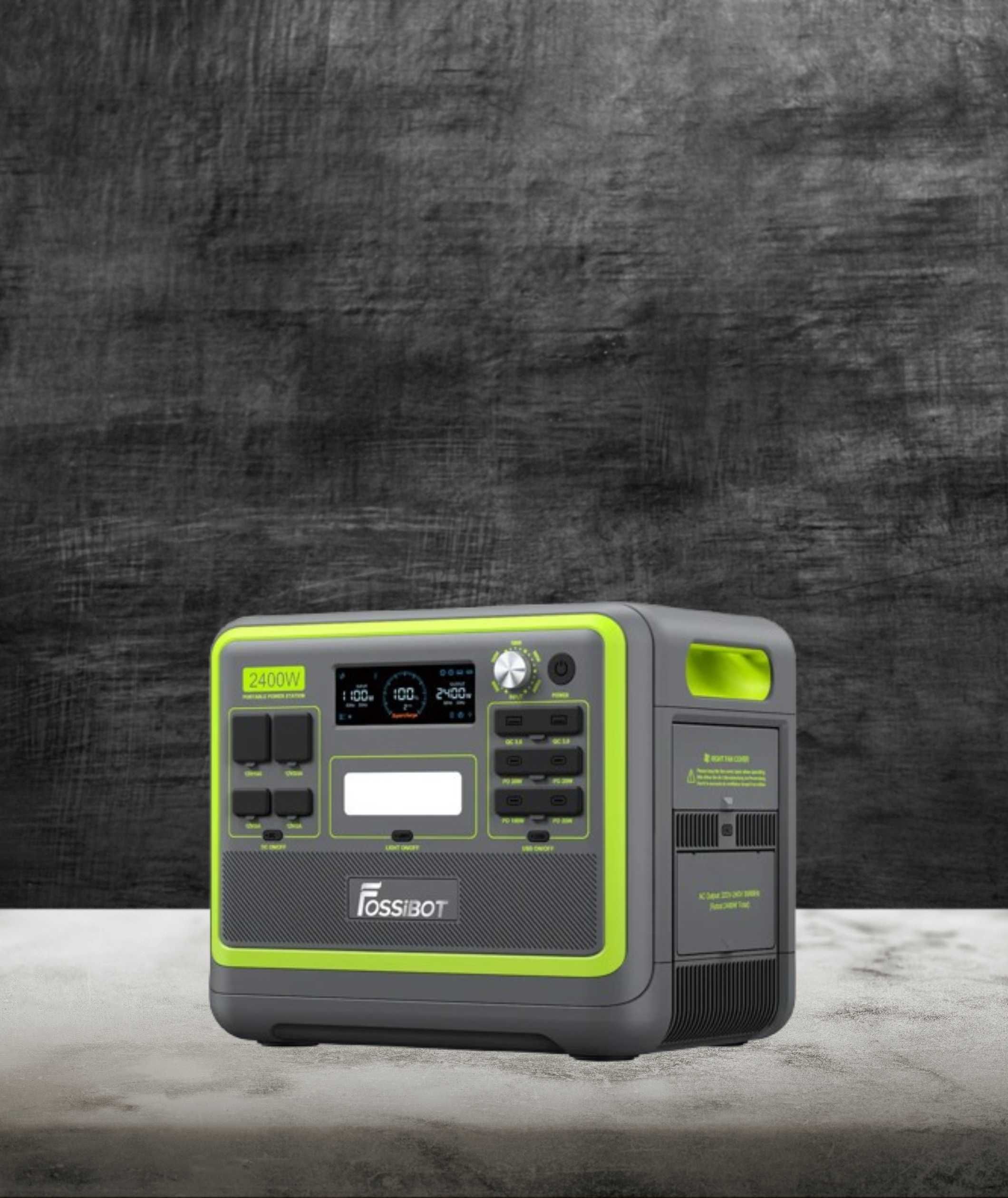 Зарядна станція Fossibot F2400 2048Wh 2400W в наявності