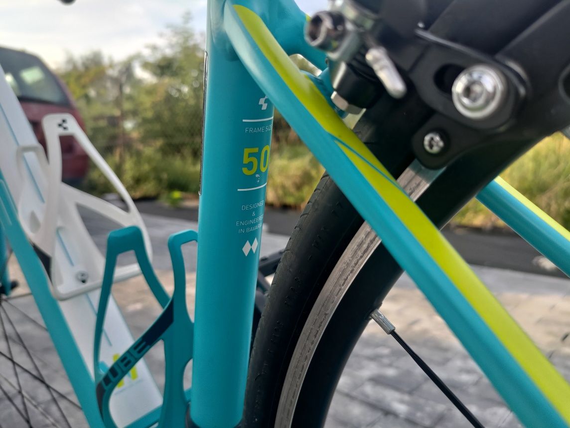 Cube Axial WLS Race Women 105 Aqua/Lime