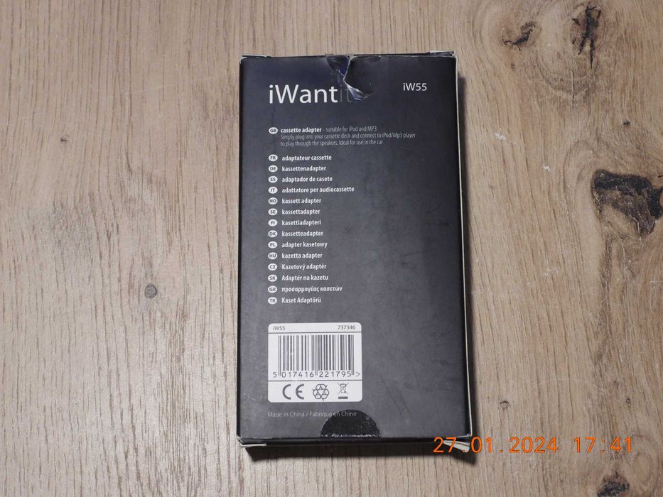 Transmiter MP3 -iWANTit - IW55