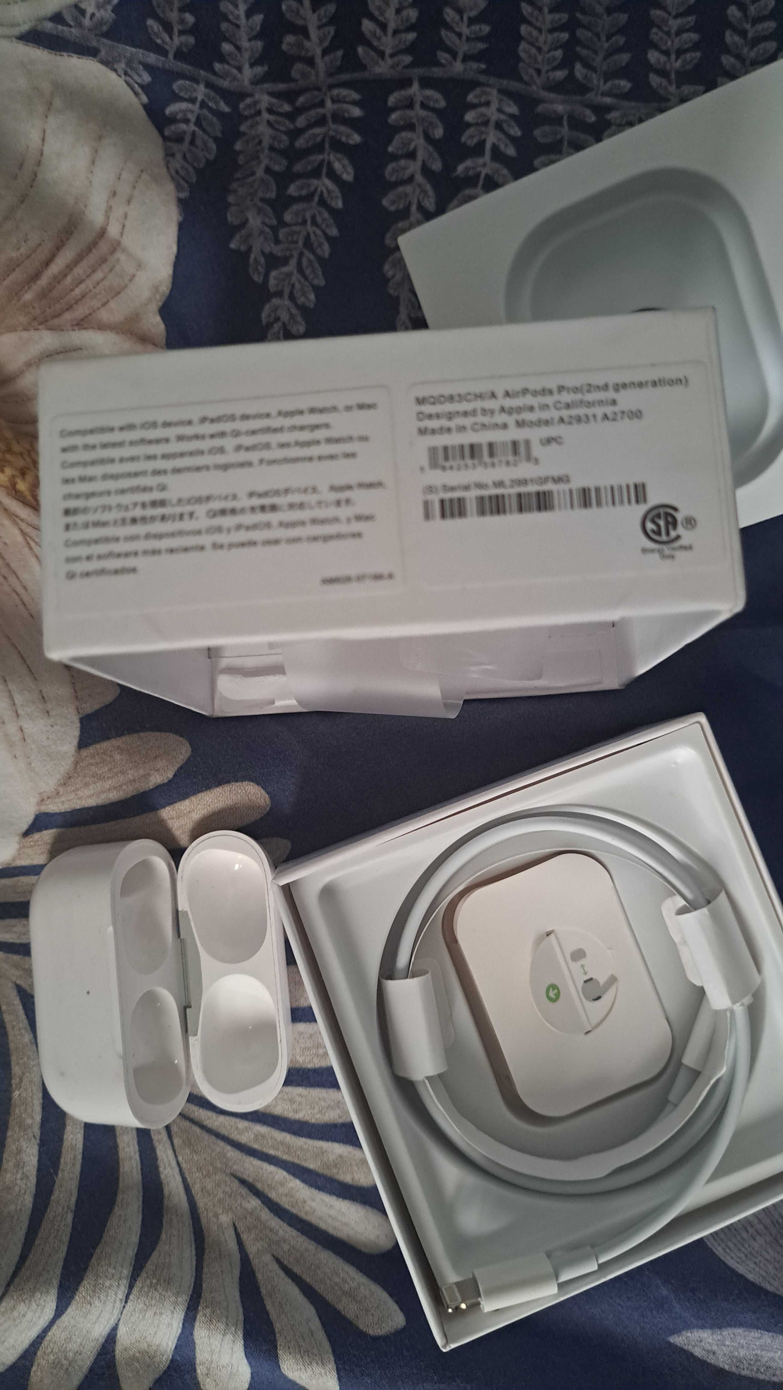 Airpods pro słuchawki  bluetooth