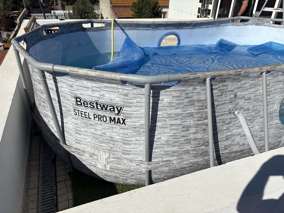 piscina bestway steel pro max