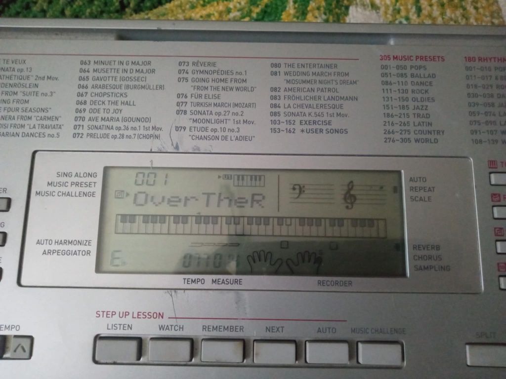 Casio keyboard lk 280