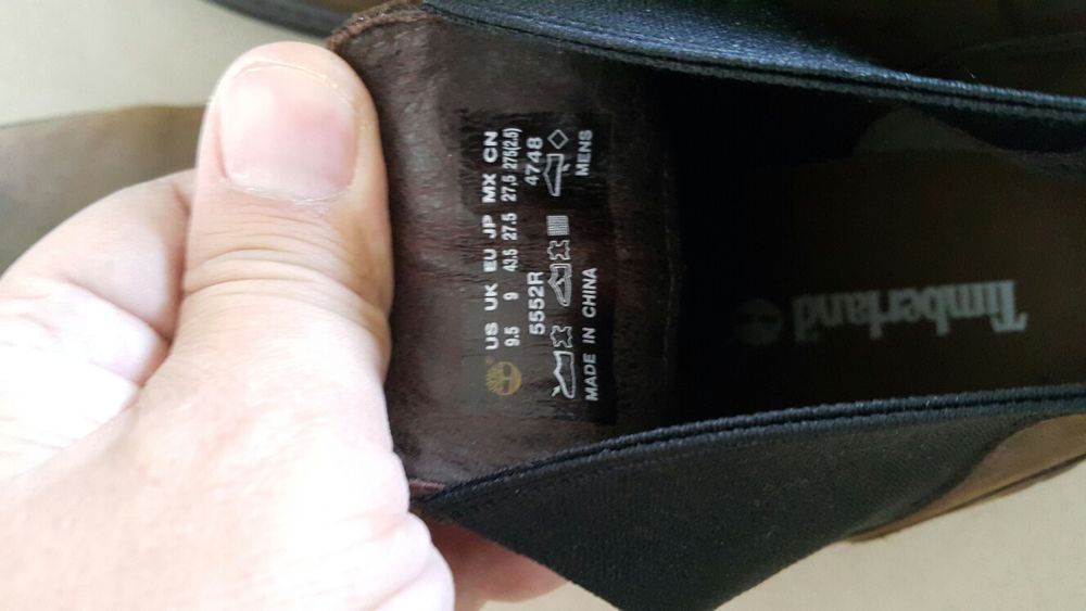 Ботинки челси Timberland натур кожа нубук 43р 29см сост нов Red Wing