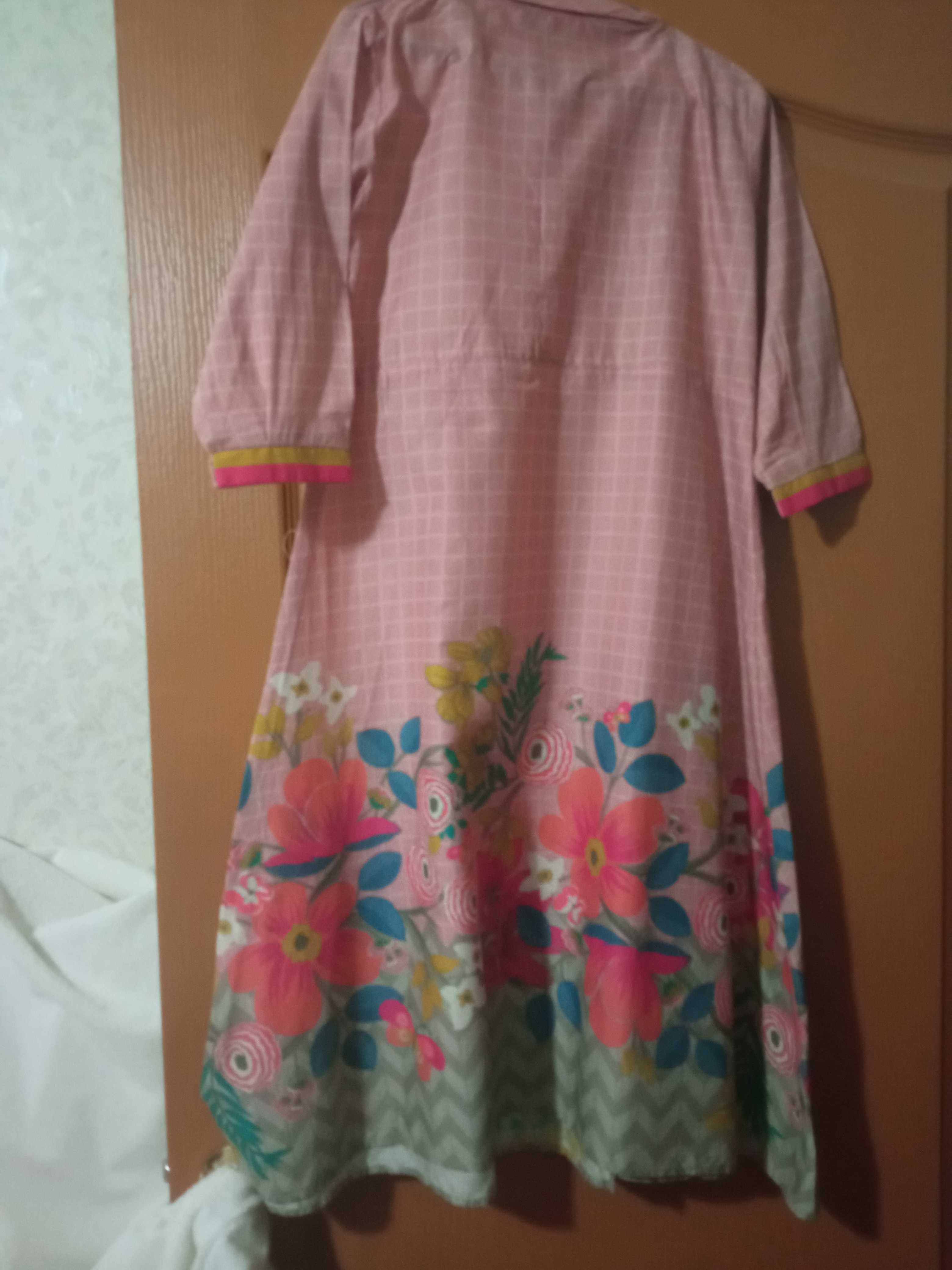 Летнее нарядное платье на девочку 9 лет